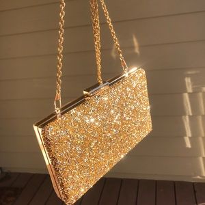 Gold Chain Shoulder Bag